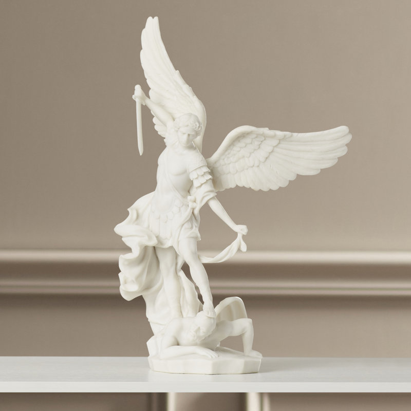Design Toscano St. Michael the Archangel Figurine & Reviews Wayfair.ca